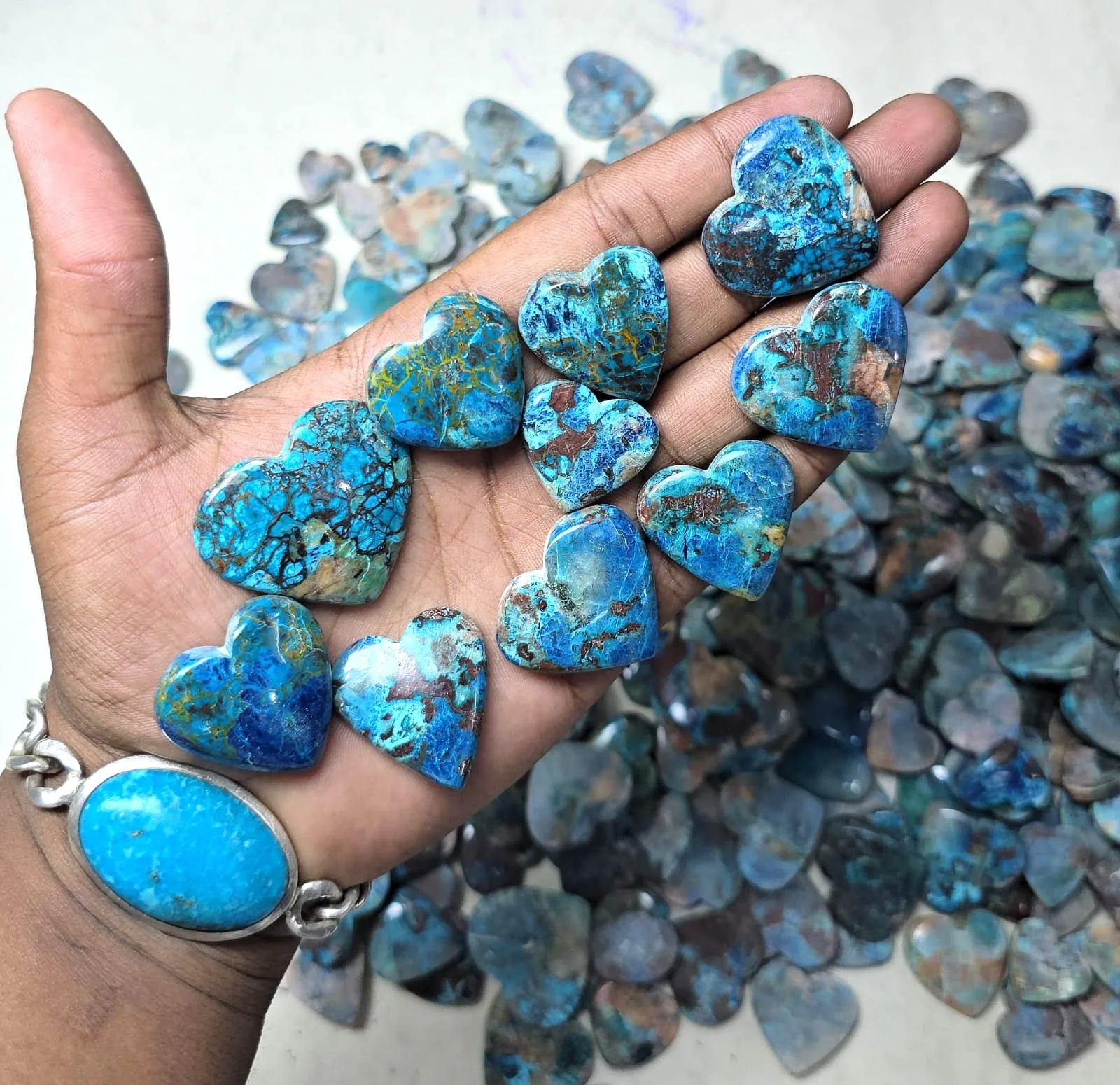 Azzurrite-Shattuckite (mista) — Categoria AA - foto 1