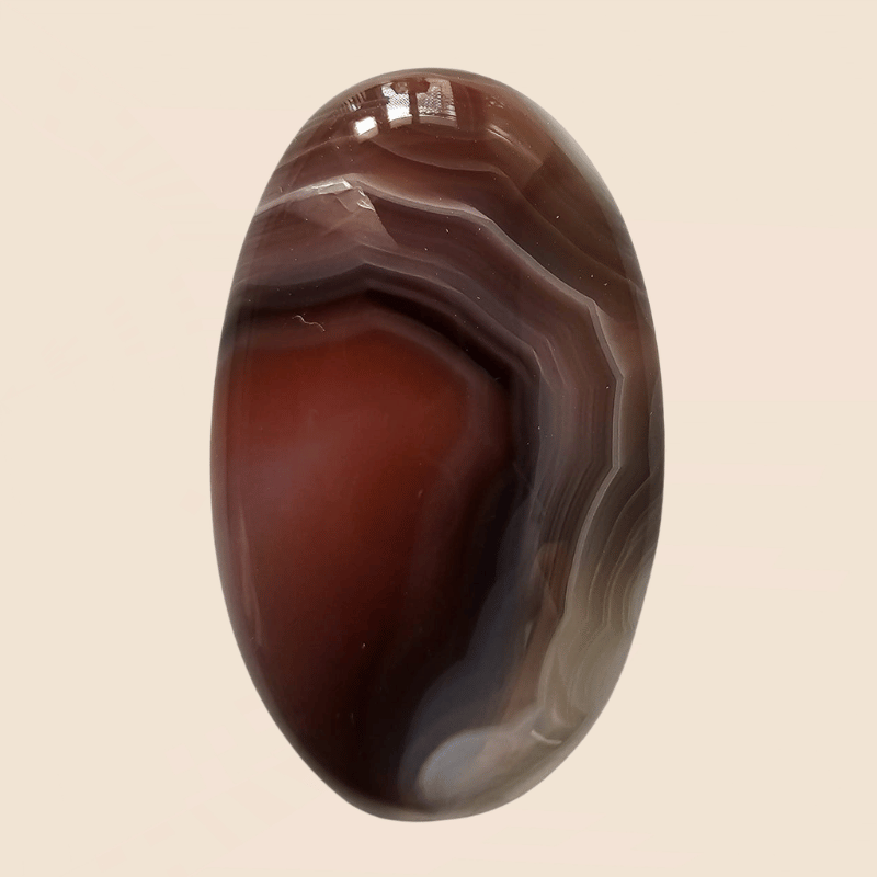 Agata Botswana Rossa